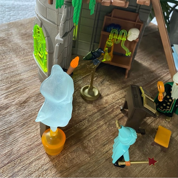 PLAYMOBIL 3839: Wizard’s Workshop Magic Castle - Vintage 100% Complete - Picture 7 of 14